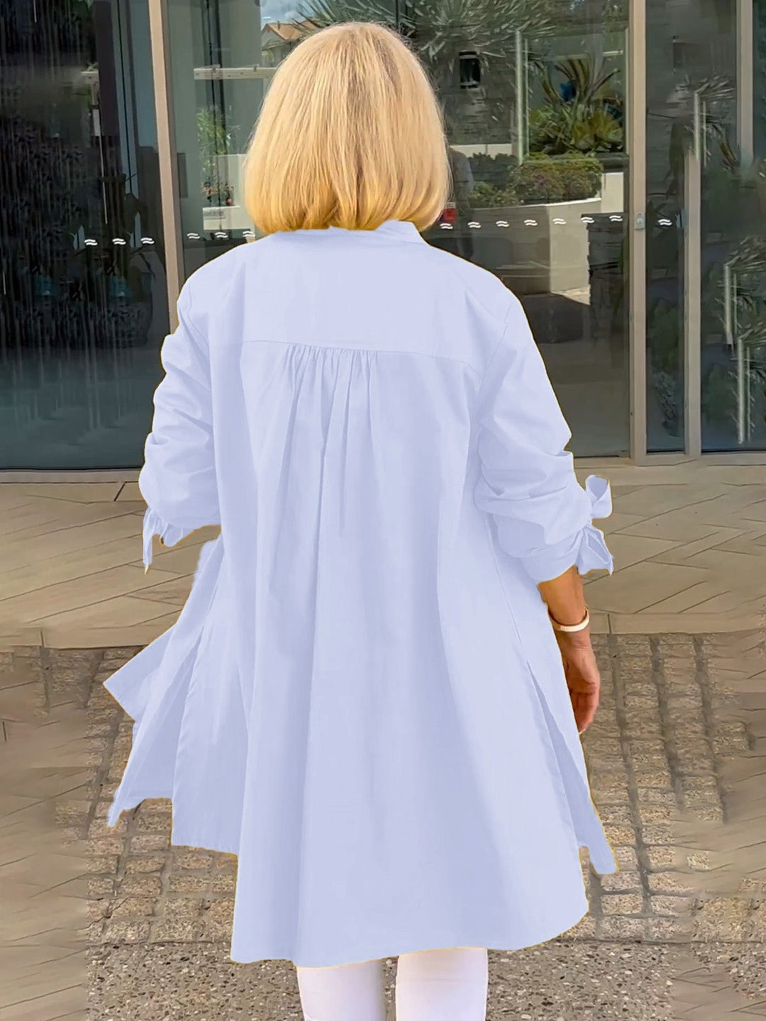 CÉLINA™ - Classy Long Shirt Jacket - Maison Léa &amp; Lou