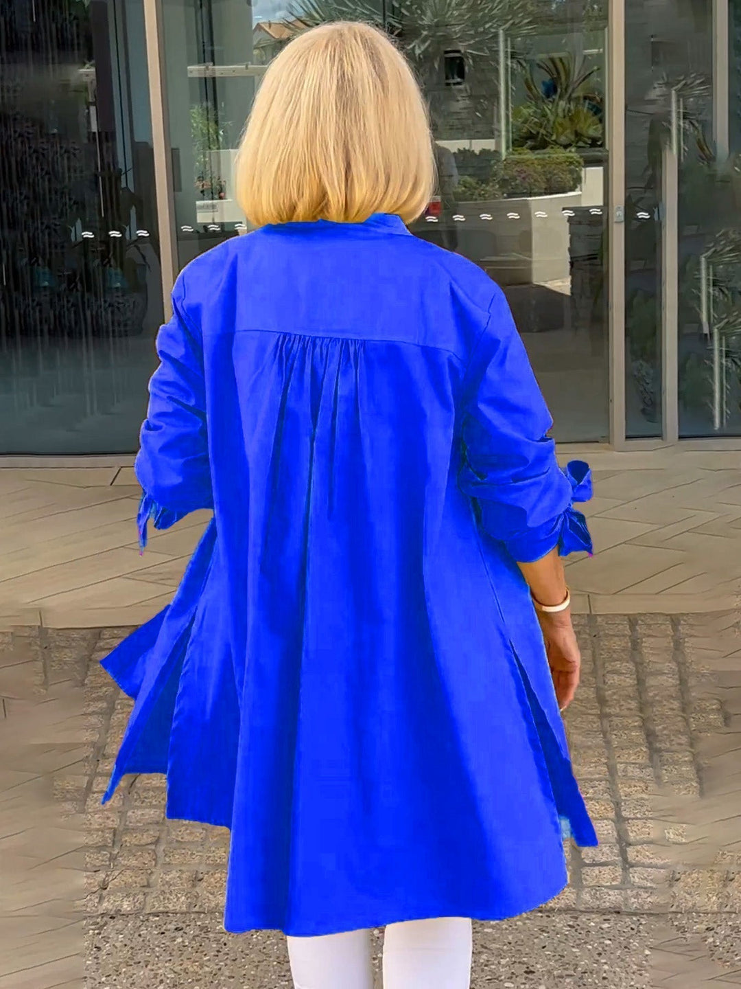 CÉLINA™ - Classy Long Shirt Jacket - Maison Léa &amp; Lou