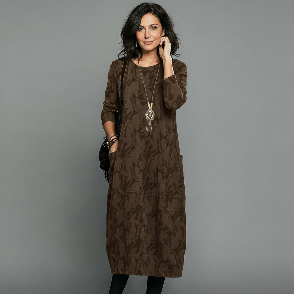 Willow™ | Flattering Dress with Pockets - Maison Léa &amp; Lou