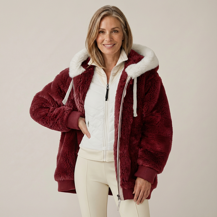 Éliane™ | Soft Hooded Jacket - Maison Léa &amp; Lou