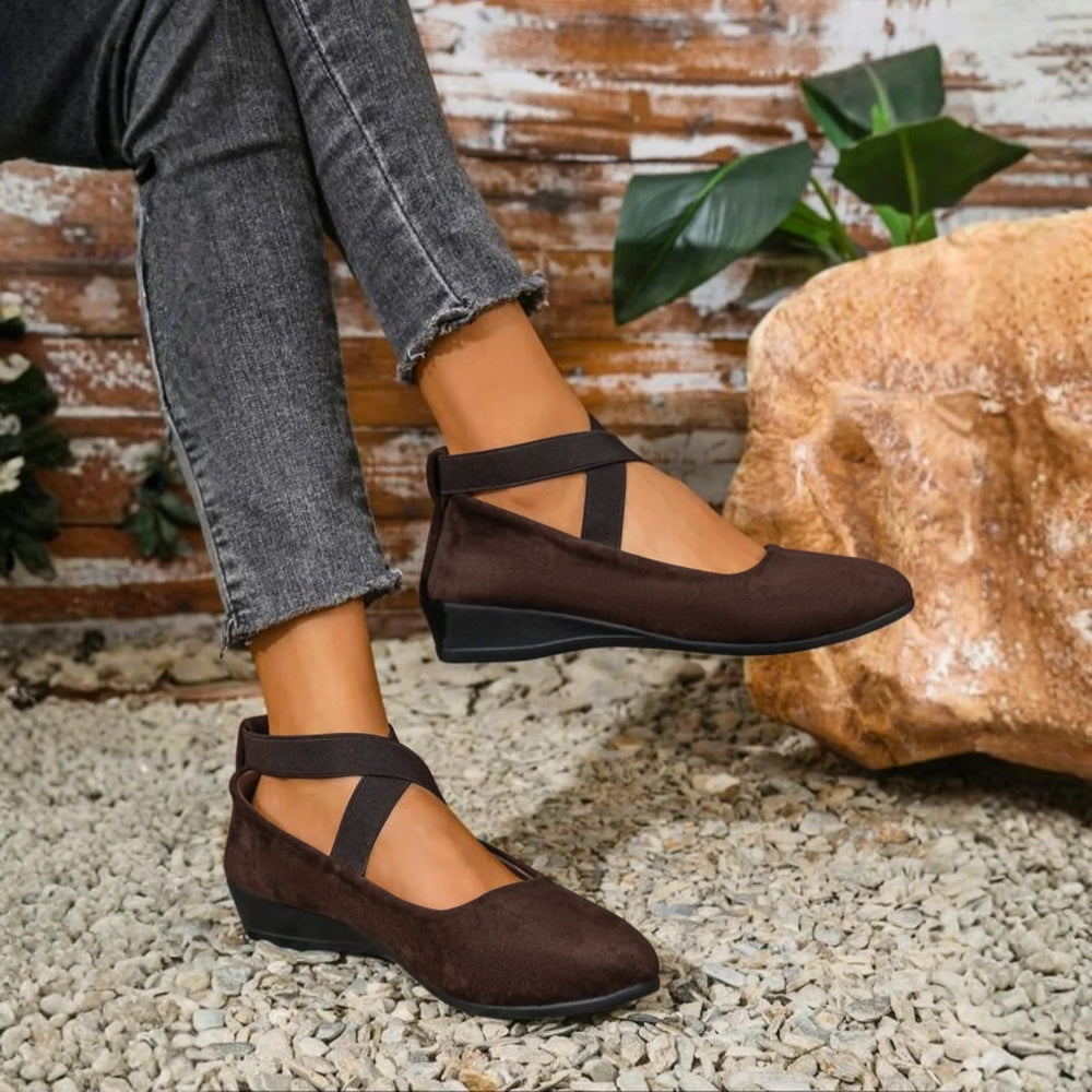 ANGEL™ - Comfy Closed Wedge Slip-On Shoes - Maison Léa & Lou