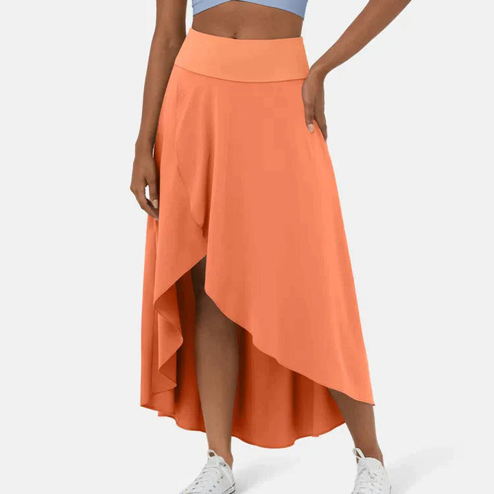 AMELIE™ - Elegant Asymmetric Midi Skirt - Maison Léa &amp; Lou