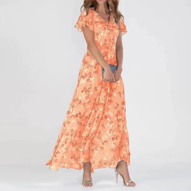 Hannah | Glamorous Tummy Covering Dress - Maison Léa & Lou