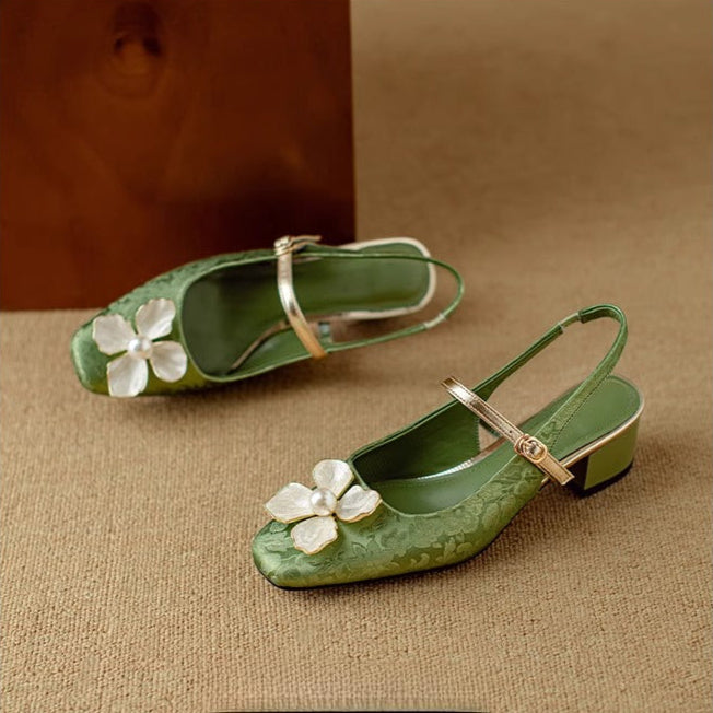 Genine™ | Slingback Pumps - Maison Léa &amp; Lou