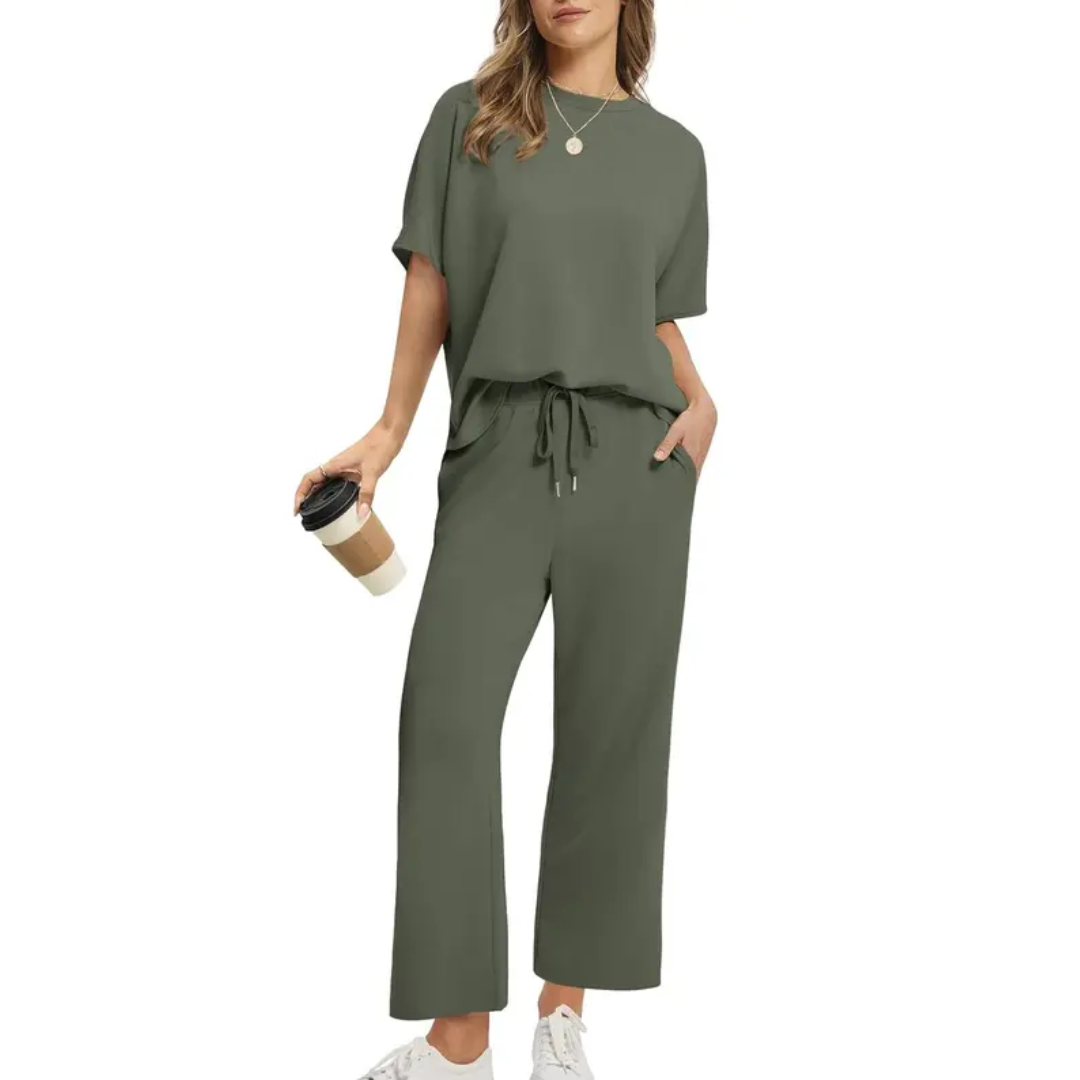 Brisa™ - Comfortable Wide Leg Set - Maison Léa &amp; Lou