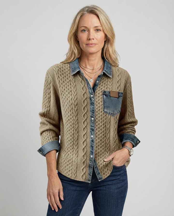 Liza™ | Elegant Button-Up Shirt - Maison Léa &amp; Lou