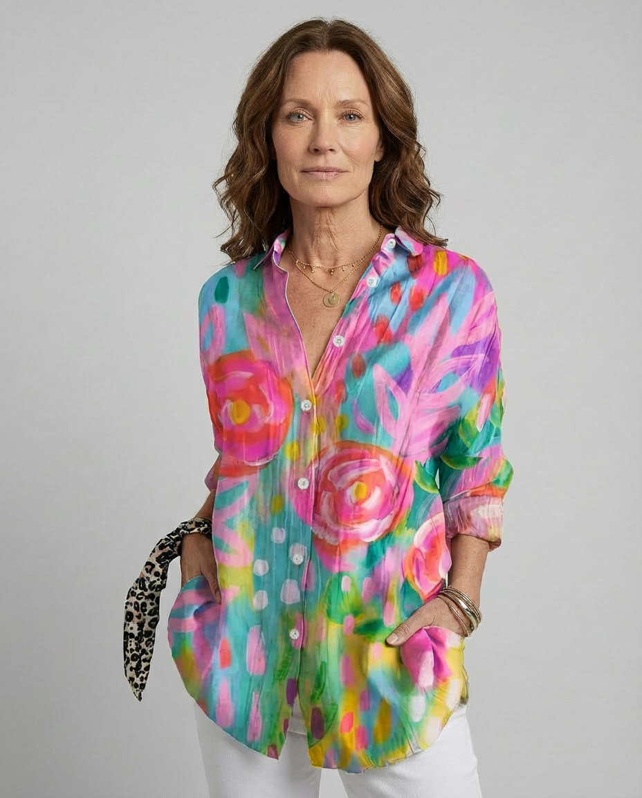Zanne™ | Stylish Classic Blouse - Maison Léa & Lou