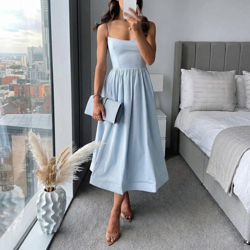 ANNETTE™ - Modern Grace Midi Dress - Maison Léa & Lou