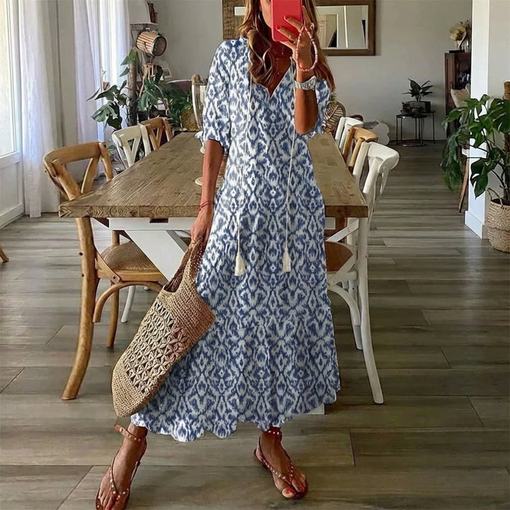 CASSIA™ - Boho Tummy Coverage Dress - Maison Léa &amp; Lou