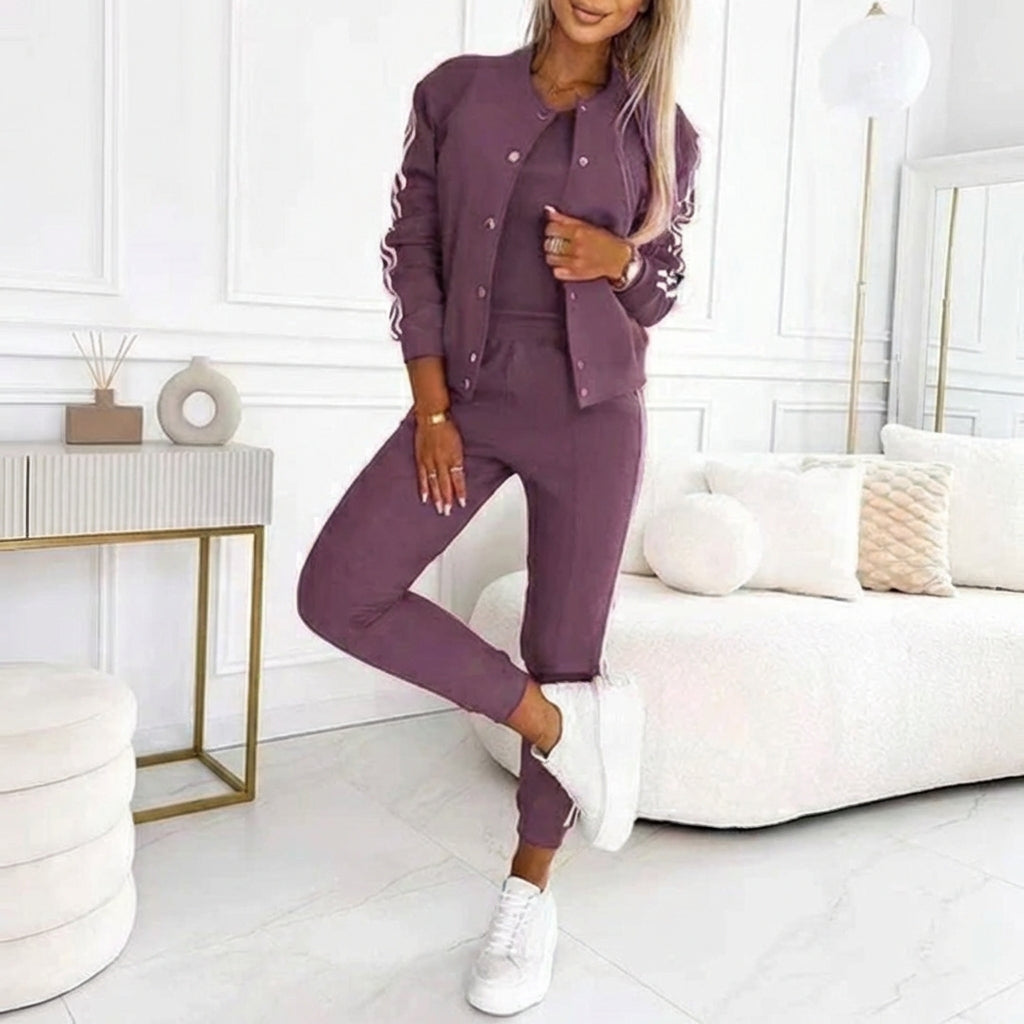 MARIALA™ - Casual Three Piece Matching Set - Maison Léa & Lou