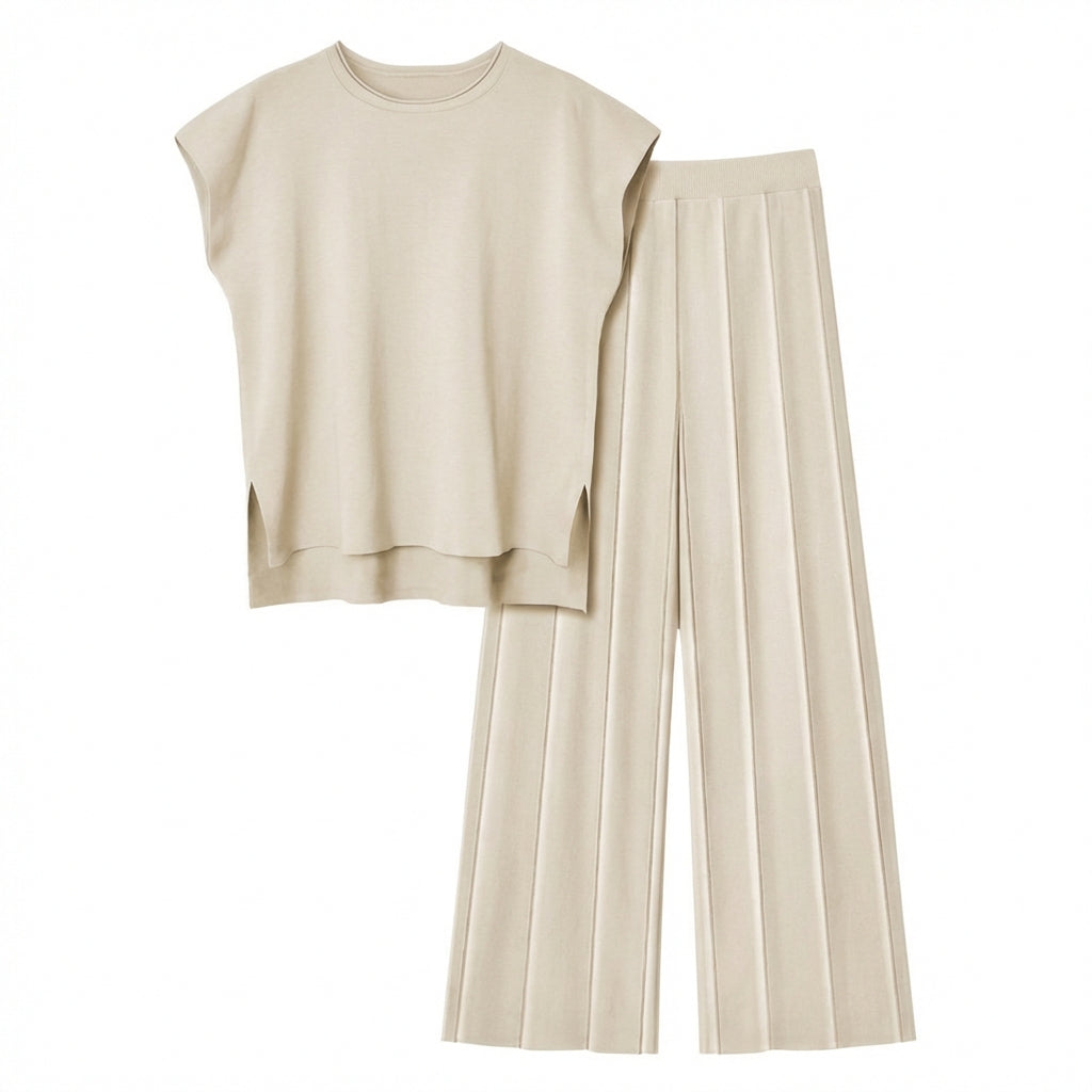 LYKKA™ - Stylish Two-Piece Lounge Set - Maison Léa & Lou