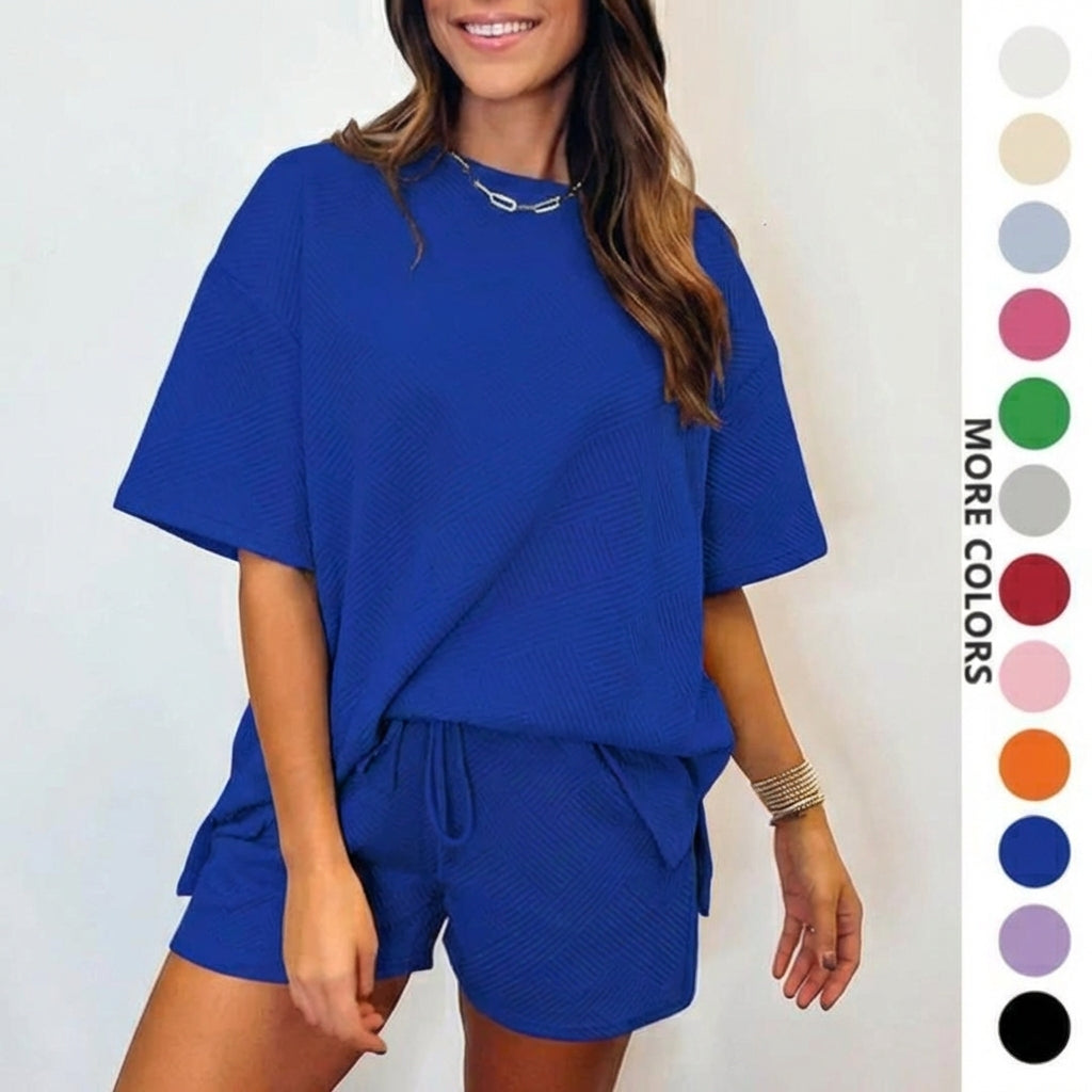 CLARITA™ - Everyday Chic Summer Pocket Lounge Co-ord - Maison Léa & Lou