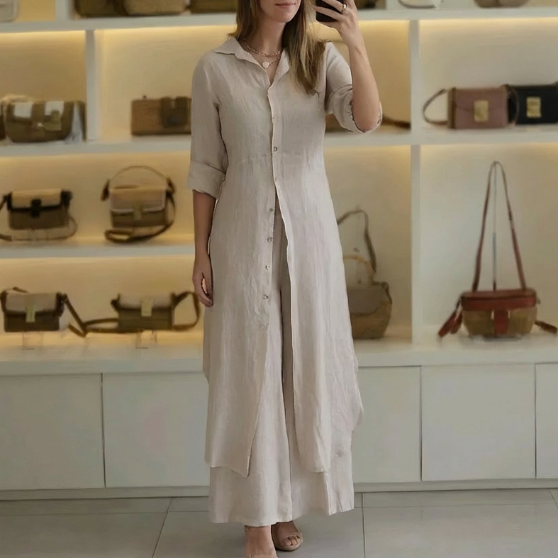 Amara™ | Elegant Two-Piece Set - Maison Léa & Lou