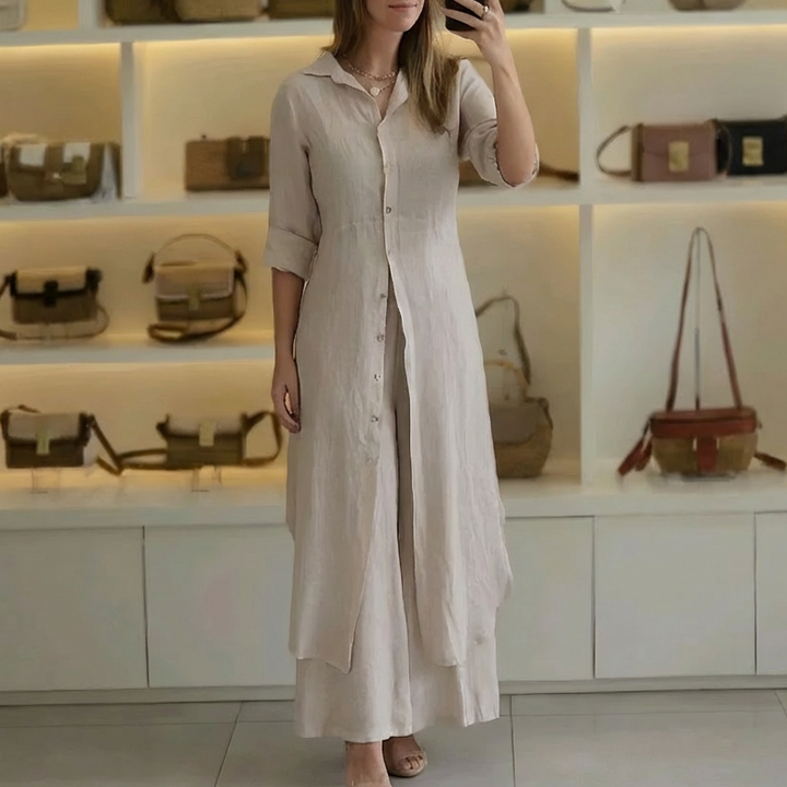 Amara™ | Elegant Two-Piece Set - Maison Léa &amp; Lou