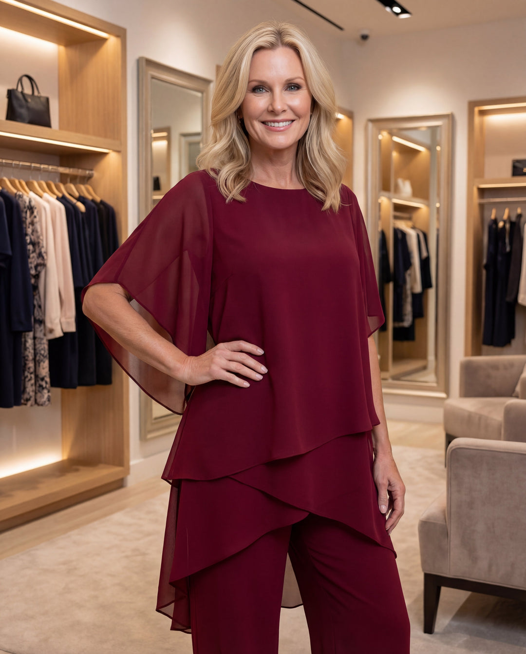 Rebecca™ | Elegant two-piece set - Maison Léa &amp; Lou