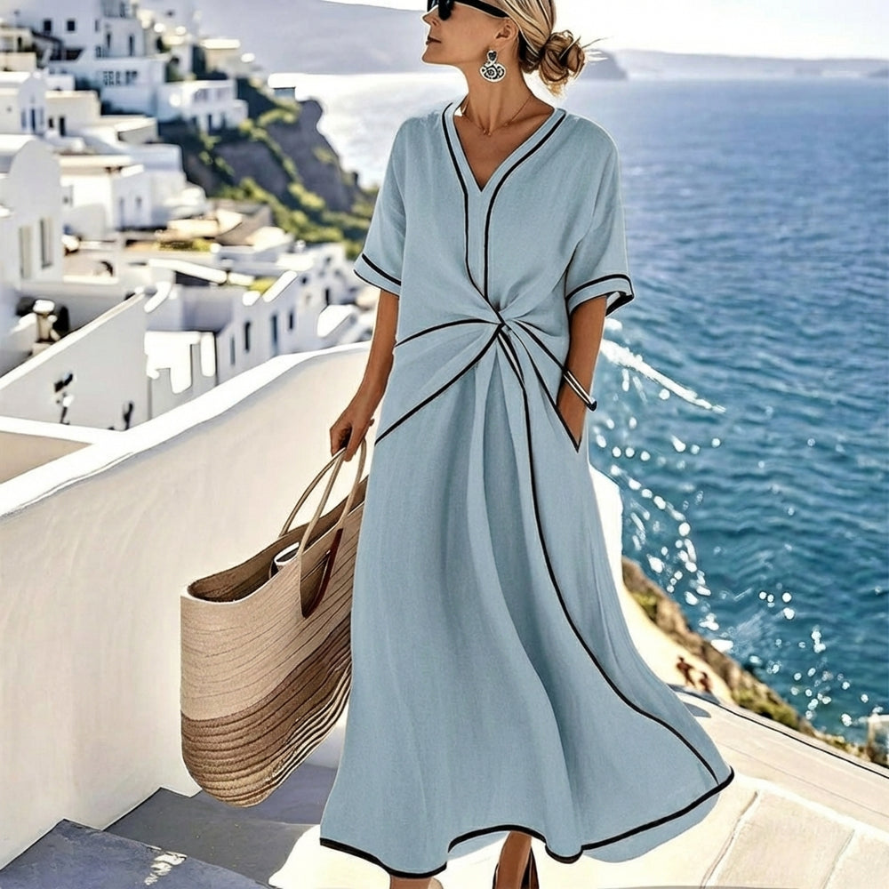 Cassia™ | Elegant Flattering Dress - Maison Léa & Lou