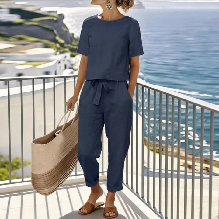 Rosy™ | Elegant Two-Piece Set - Maison Léa &amp; Lou