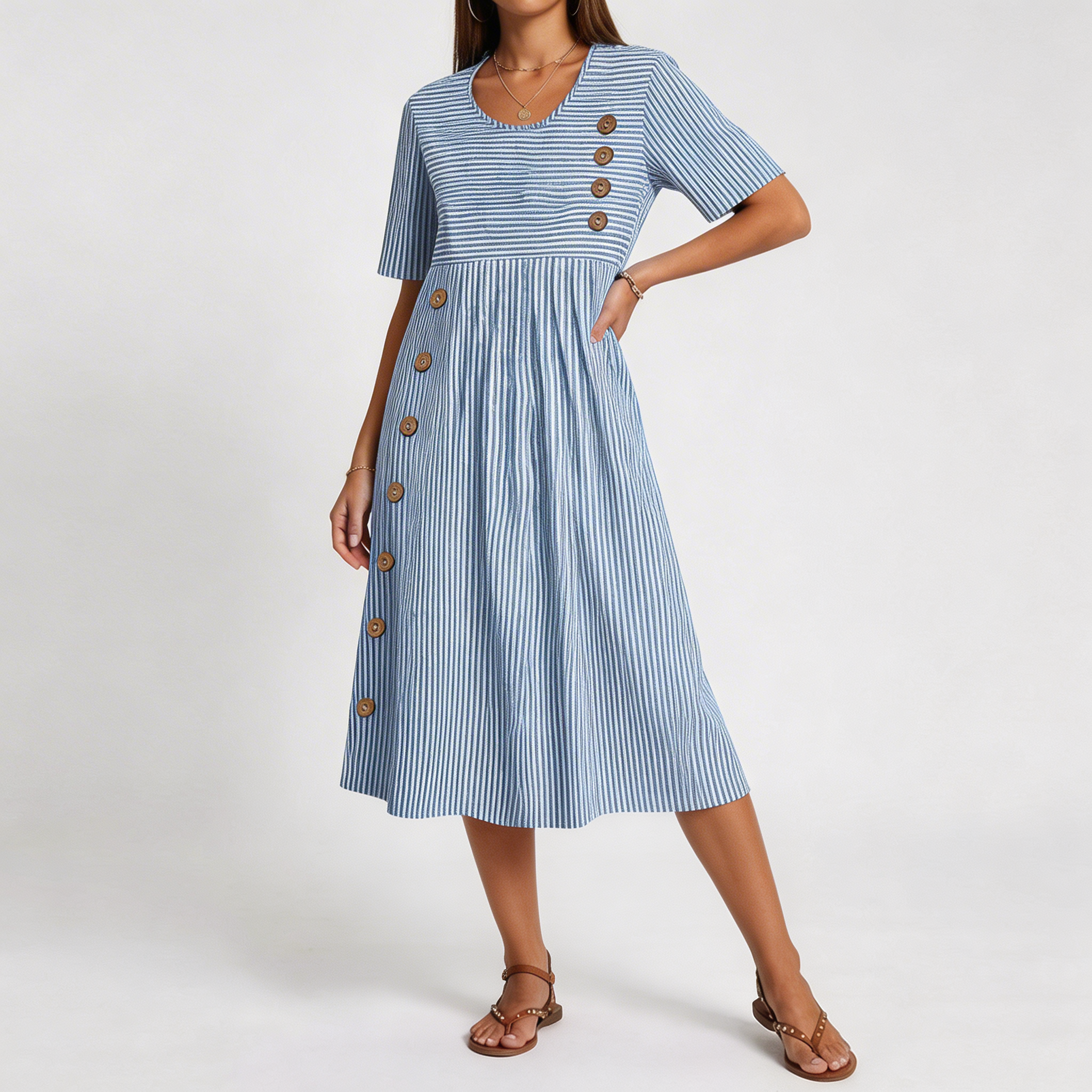 Claudia™ | Breathable Comfort Dress - Maison Léa & Lou