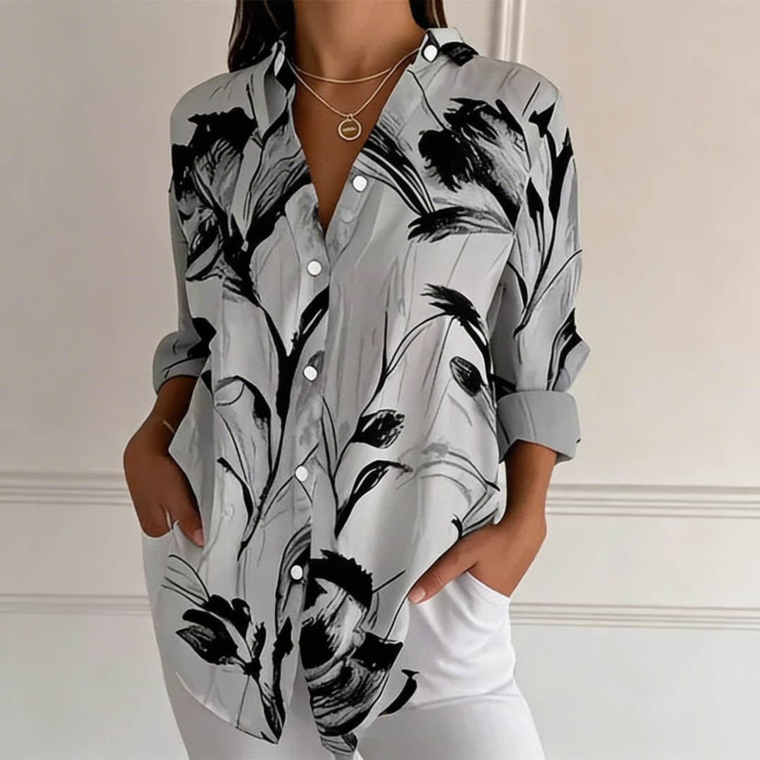 Kaia™ | Elegant Blouse - Maison Léa & Lou