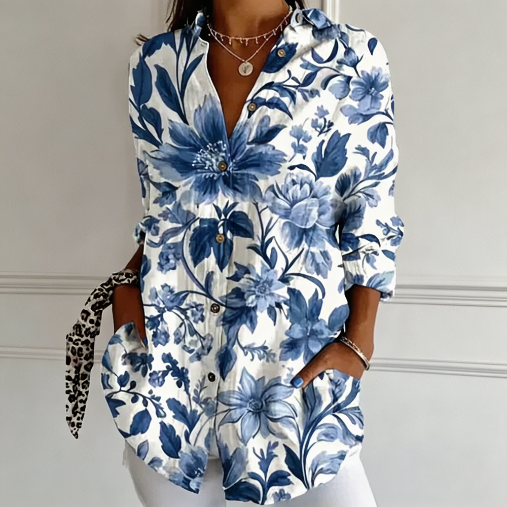 Sammy™ | Elegant Blouse - Maison Léa & Lou