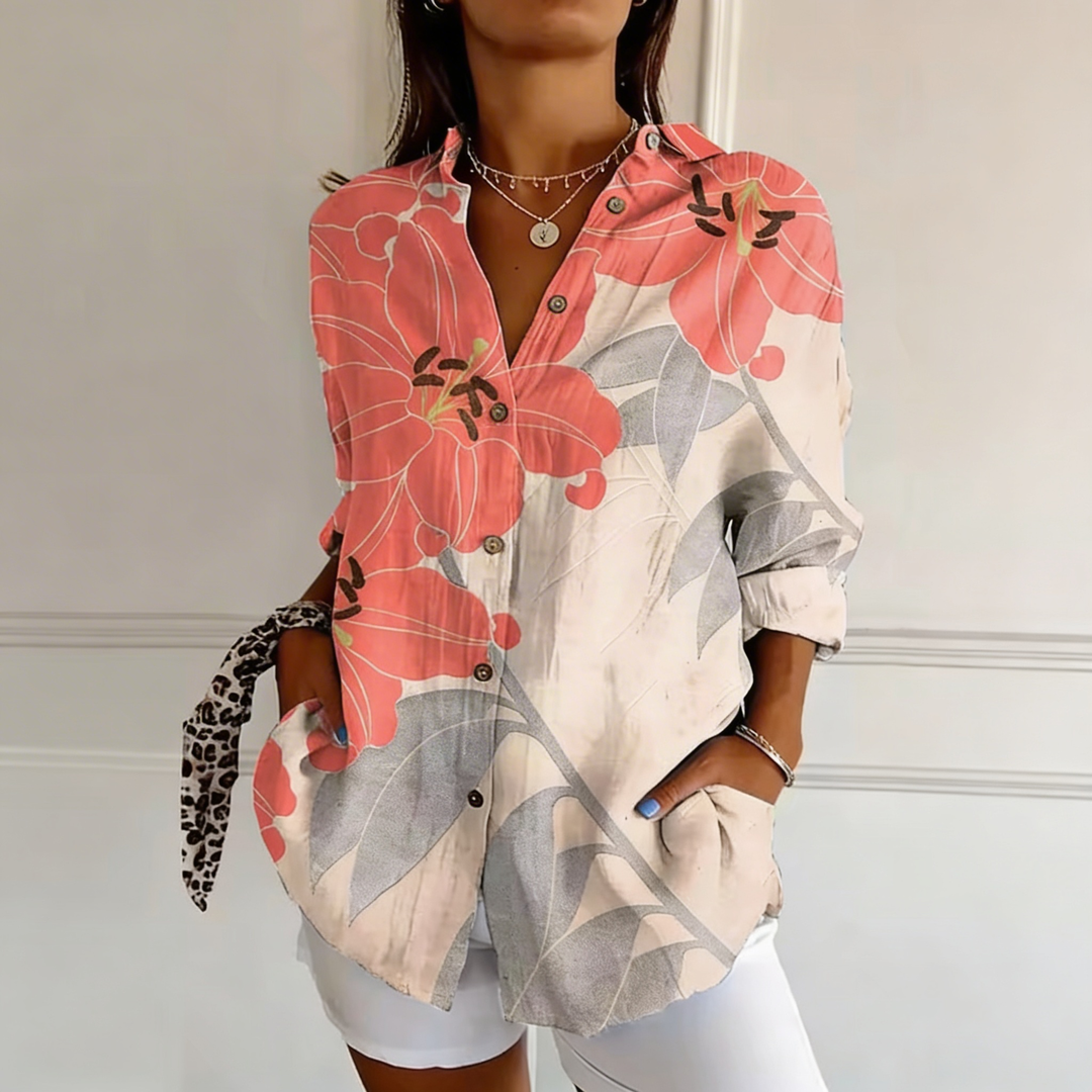 Savannah™ | Elegant Blouse - Maison Léa & Lou
