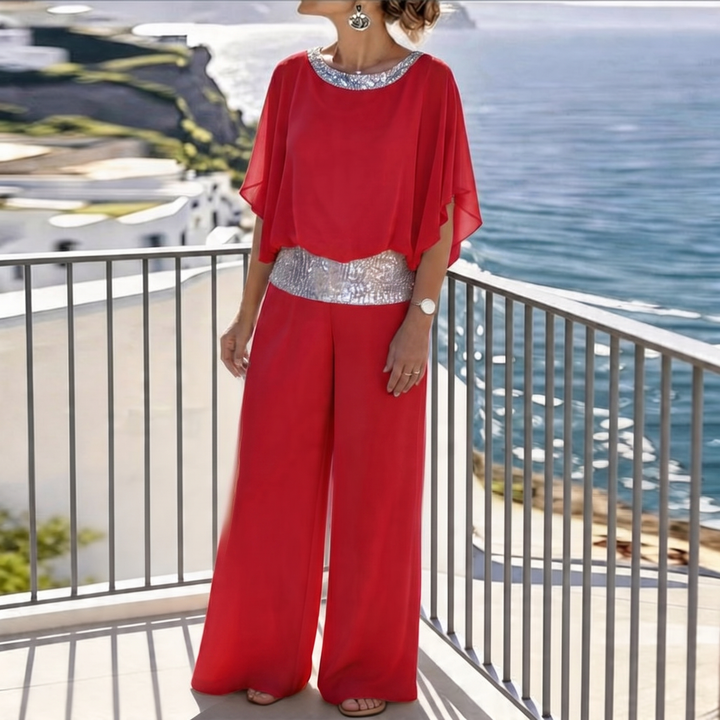 Nyla™ | Chic Shirt and Pants Set - Maison Léa &amp; Lou