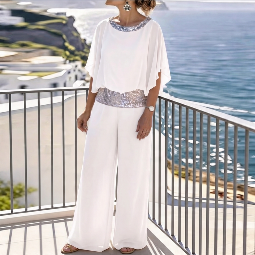 Nyla™ | Chic Shirt and Pants Set - Maison Léa &amp; Lou