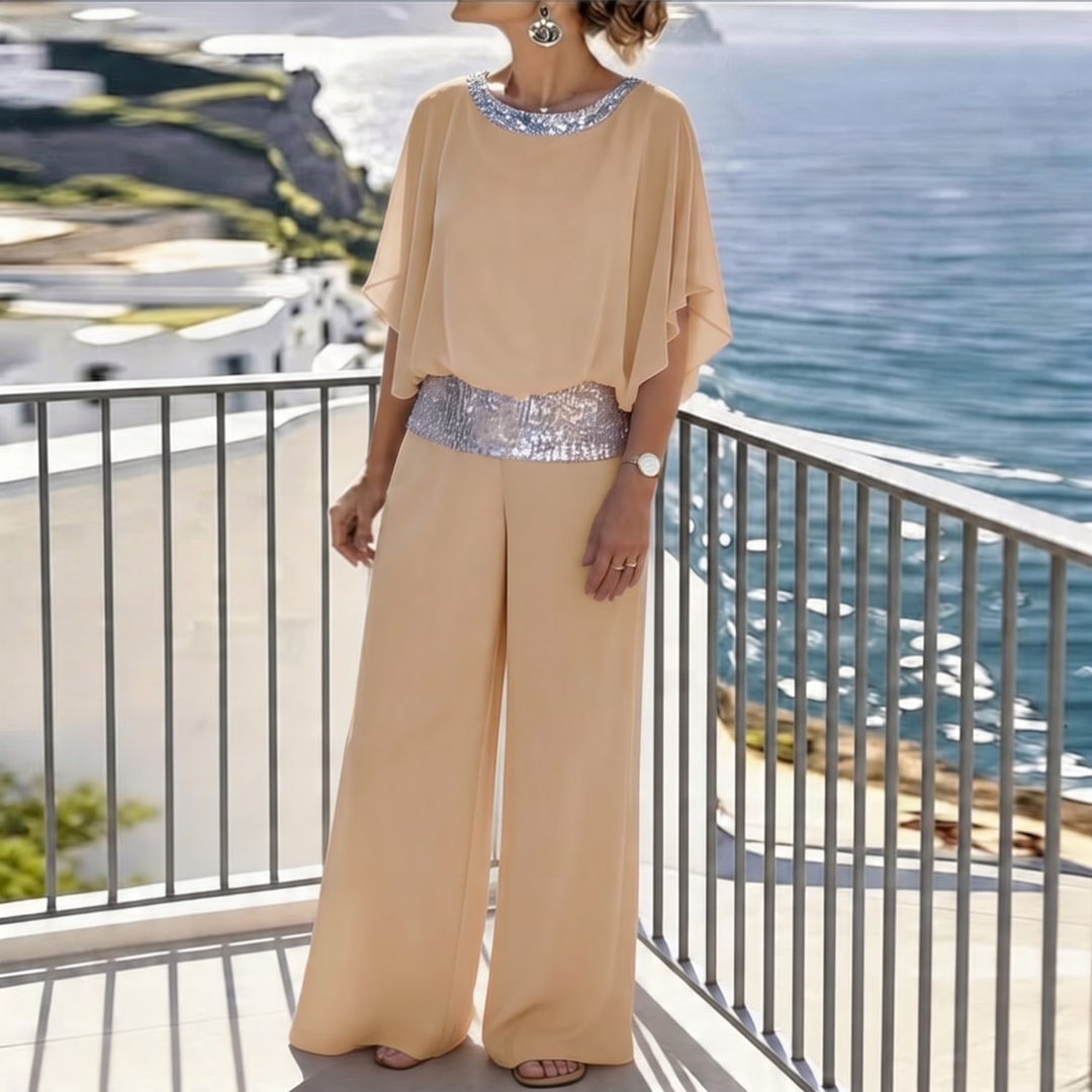 Nyla™ | Chic Shirt and Pants Set - Maison Léa &amp; Lou