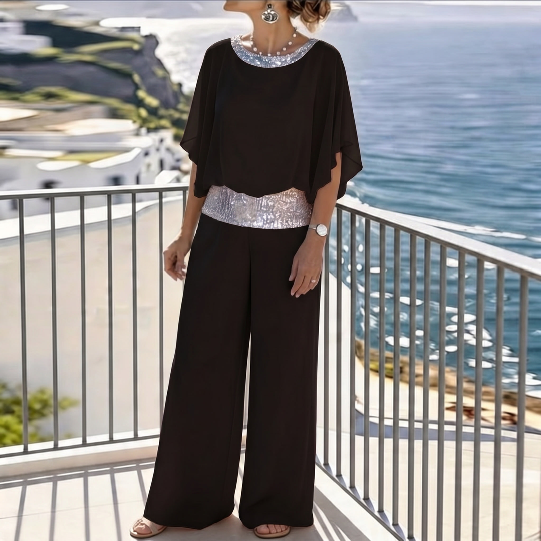 Nyla™ | Chic Shirt and Pants Set - Maison Léa &amp; Lou