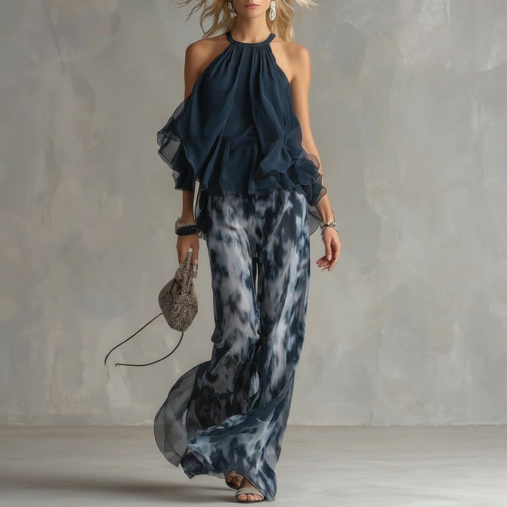 Ludovica™ | Elegant chiffon set