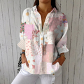 Fanny™ | Patchwork Daisy Blouse - Maison Léa & Lou