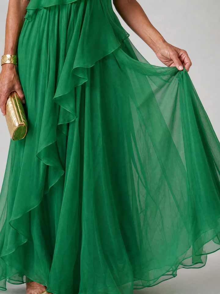 VICTORIA | ELEGANT MAXI DRESS - Maison Léa &amp; Lou
