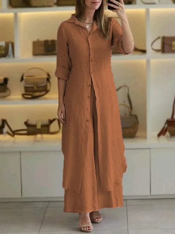 Amara™ | Elegant Two-Piece Set - Maison Léa &amp; Lou