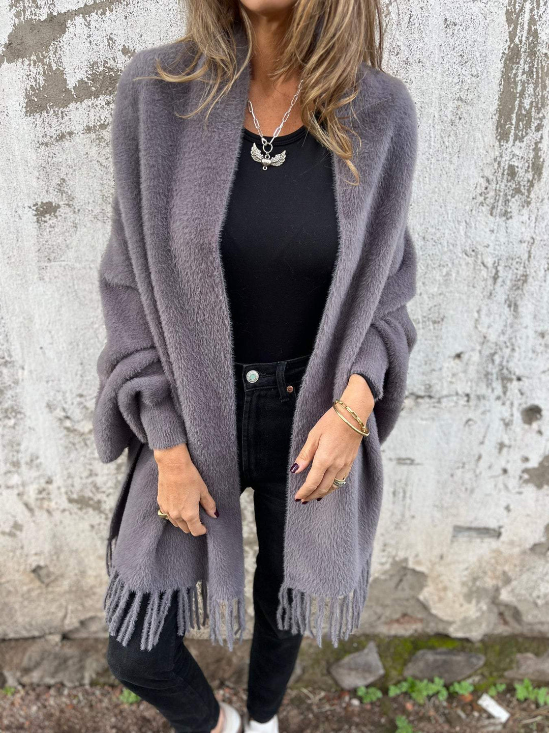 AOIBHE™ - Elegant Drape Cardigan - Maison Léa &amp; Lou
