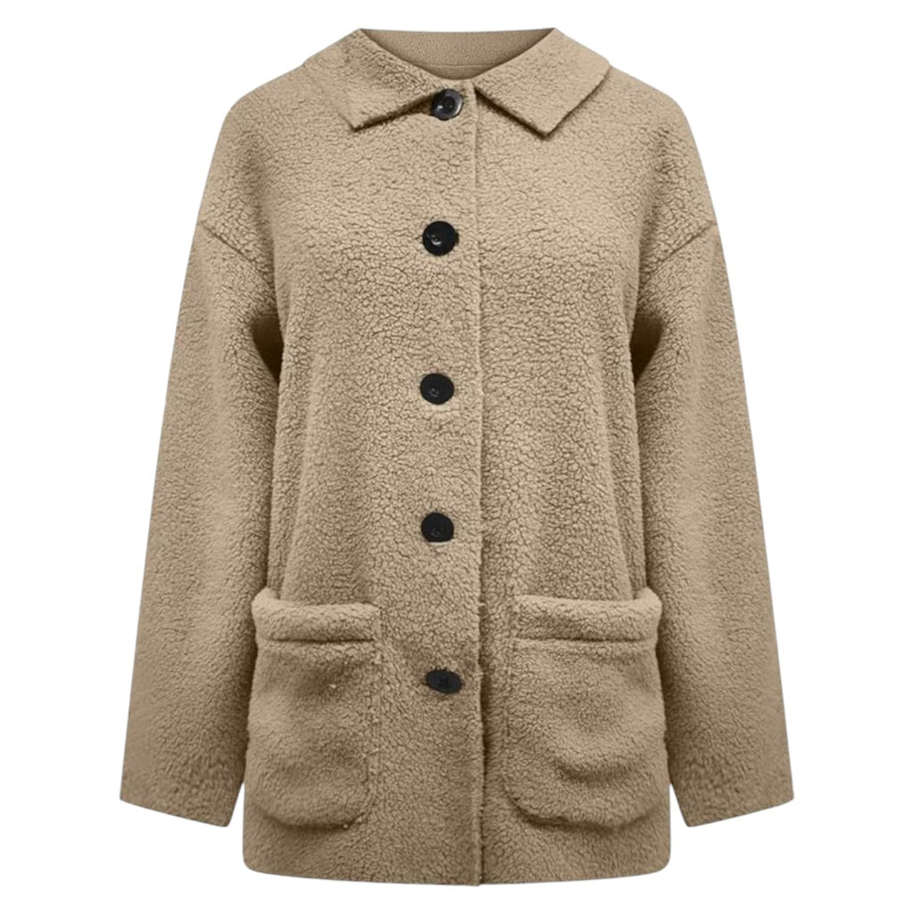 ASTRID™ | Soft Fuzzy Coat - Maison Léa & Lou