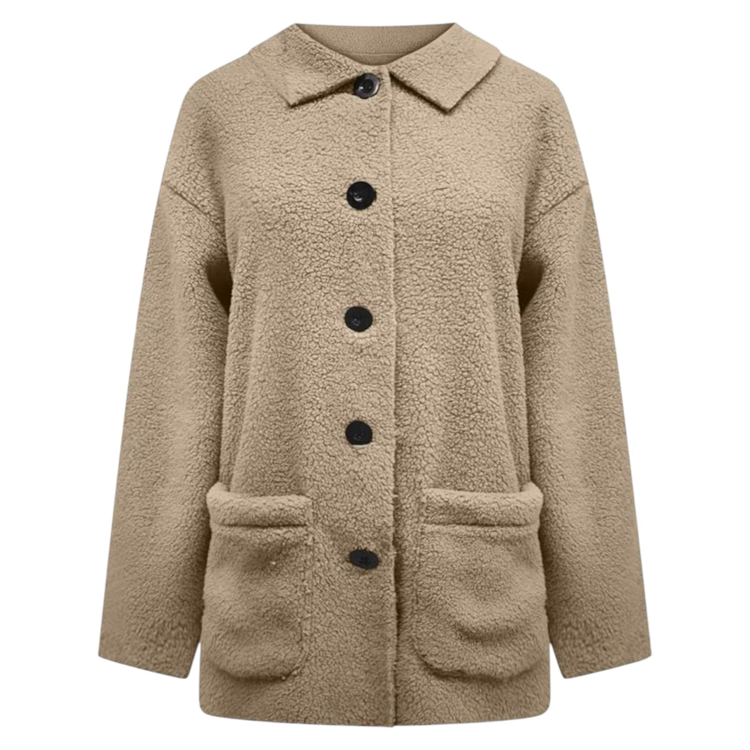 ASTRID™ | Soft Fuzzy Coat - Maison Léa & Lou