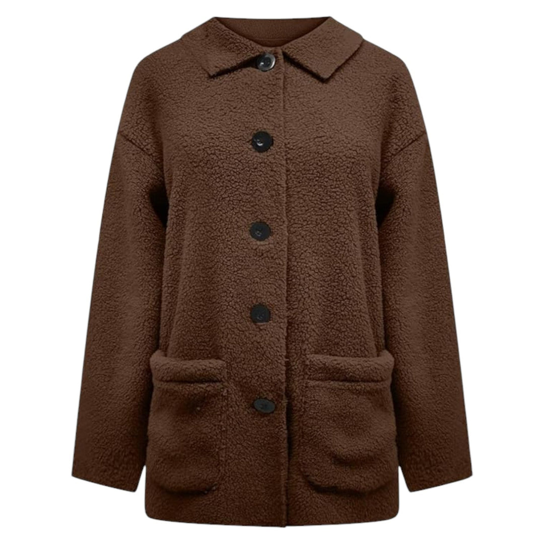 ASTRID™ | Soft Fuzzy Coat - Maison Léa & Lou