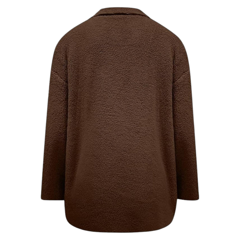 ASTRID™ | Soft Fuzzy Coat - Maison Léa & Lou