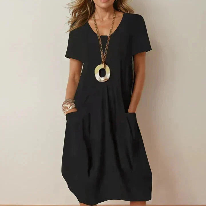 Leah™ | Elegant Casual Dress - Maison Léa & Lou