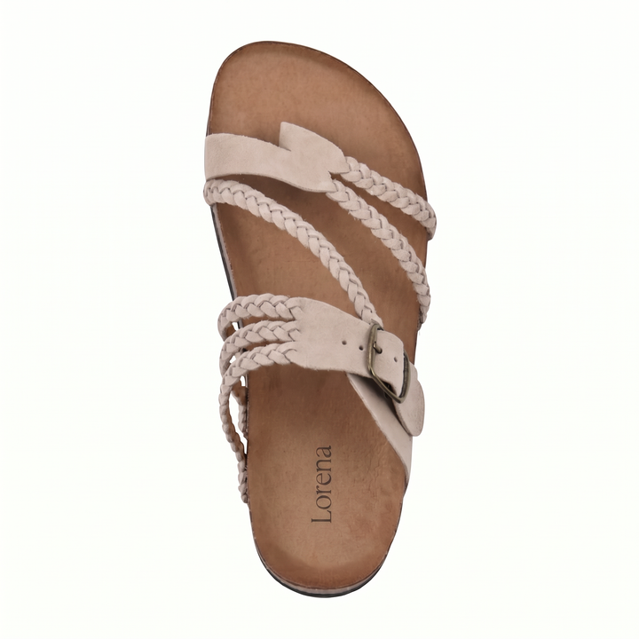 Harrison | Braided Comfort Sandals - Maison Léa &amp; Lou