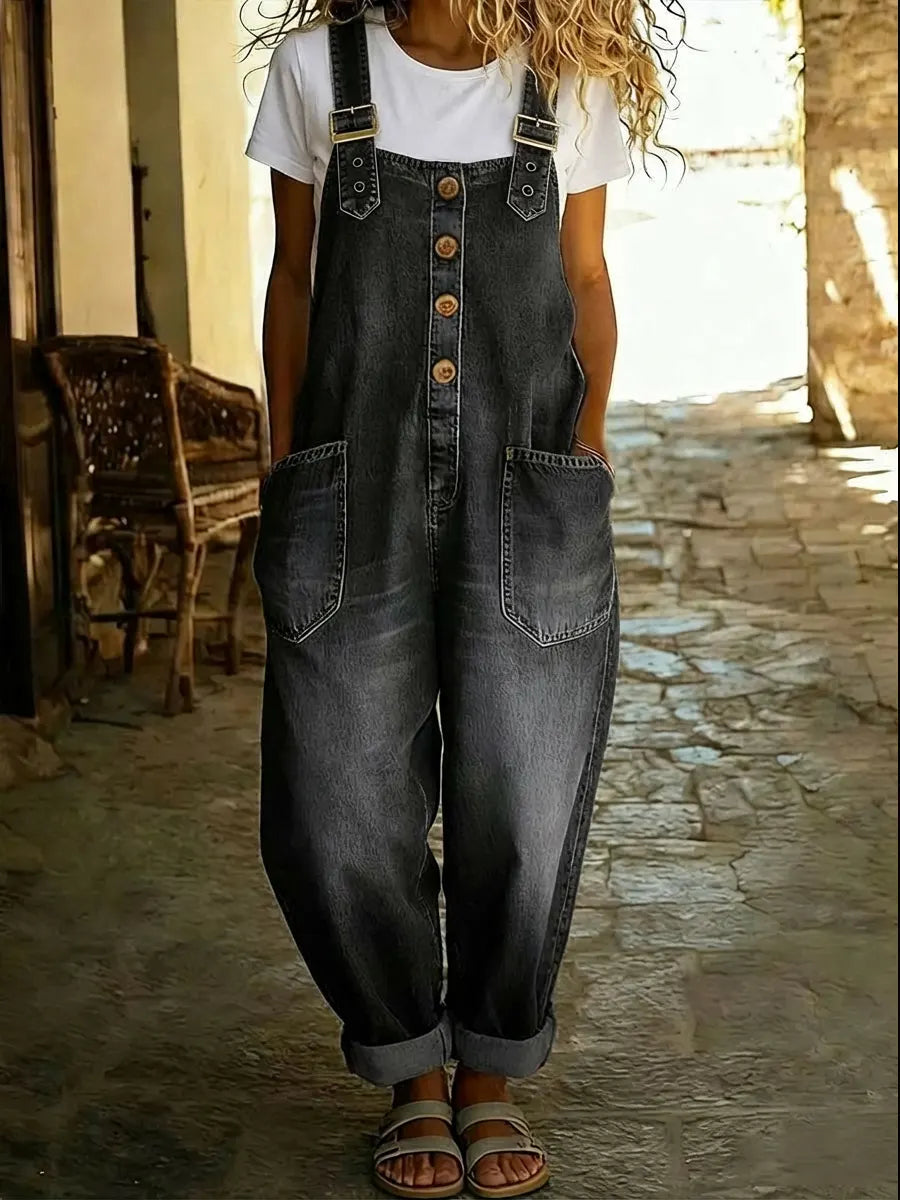 Norvoria™ | Casual Denim Jumpsuit - Maison Léa &amp; Lou