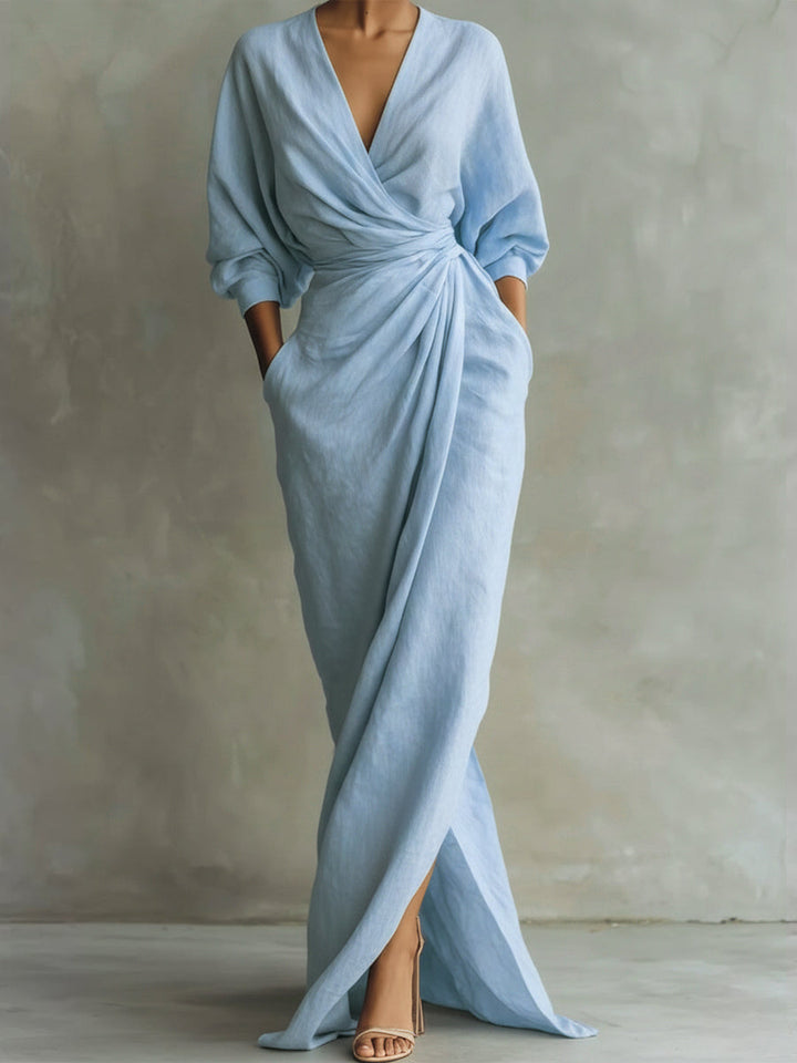 Avalyn™ | Elegant Wrap Dress - Maison Léa &amp; Lou