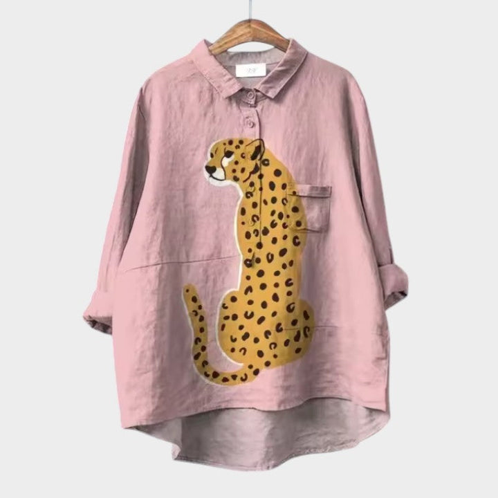 TALLIE™ – Relaxed Printed Blouse - Maison Léa &amp; Lou