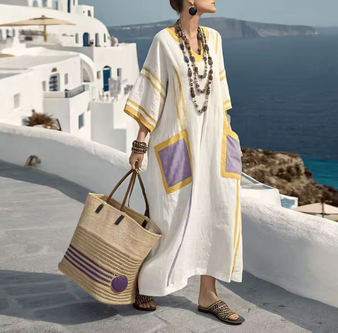 Elegante Mary - Abito lungo da spiaggia per un look estivo alla moda