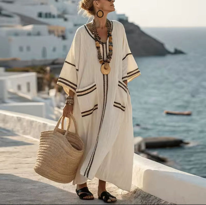 Elegante Mary - Abito lungo da spiaggia per un look estivo alla moda