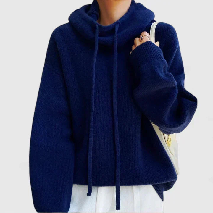 Celia | Cosy Cowl-Neck Hoodie - Maison Léa &amp; Lou