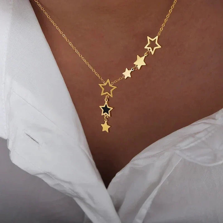 Collana Celestiale Stella Cadente