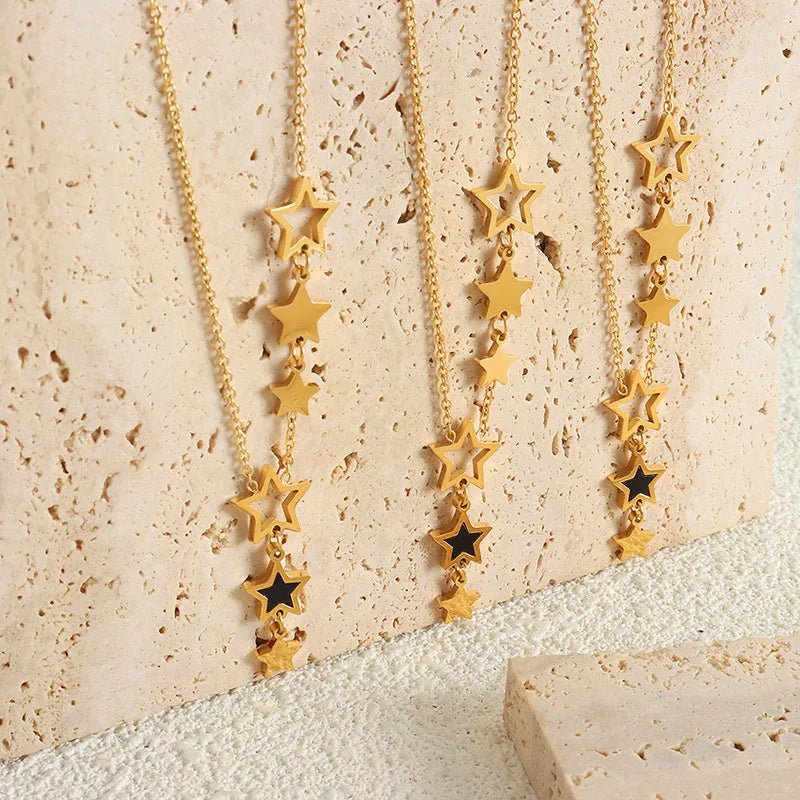 Collana Celestiale Stella Cadente
