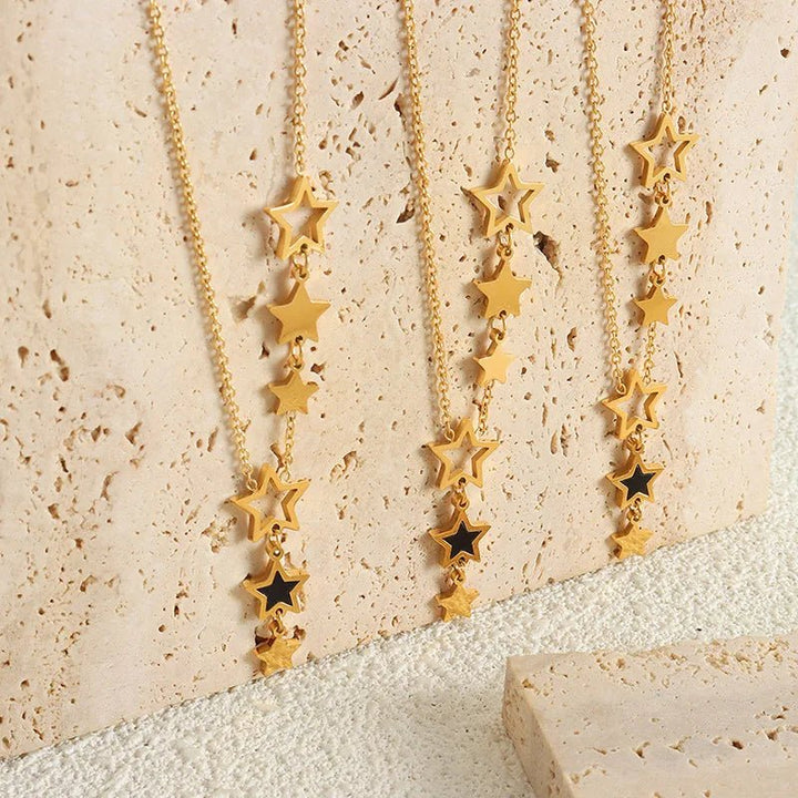 Collana Celestiale Stella Cadente
