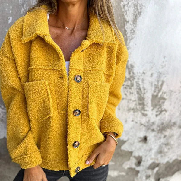 MOIRA™ - Relaxed Fit Fleece Jacket - Maison Léa & Lou